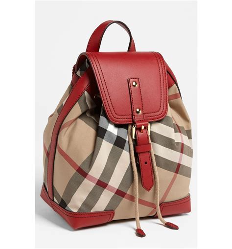 red burberry backpack|burberry backpack nordstrom.